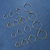 32Pcs 8 Styles Iron Huggie Hoop Earring Findings IFIN-FS0001-49A-7