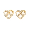 Brass Micro Pave Cubic Zirconia Pendants KK-I475-05G-03-1