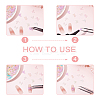 400Pcs 4 Styles Opaque & Transparent Resin Cabochons CRES-CP0001-04-4