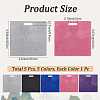 5Pcs 5 Colors Acrylic Big Pendants MACR-CN0001-01A-2