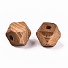 Painted Natural Wood Beads WOOD-T021-52A-09-2