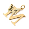 Ion Plating(IP) 201 Stainless Steel Pendants STAS-N103-184G-M-2