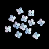Dyed & Heated Glass Bead Caps GLAA-Z019-01B-1