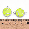 Alloy Enamel Connector Charms ENAM-L048-01P-03-3