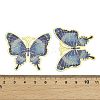 Brass Enamel Pendants KK-Z088-01LG-01-3
