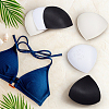 9 Pairs 3 Colors Triangle Sponge Bra Pads Inserts DIY-BC0016-70A-4