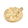 304 Stainless Steel Pendants STAS-I325-115B-G-2