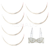 BENECREAT 48 Pairs Steel Bra Underwire FIND-BC0003-23A-1