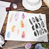 Plastic Stamps DIY-WH20018-0173-5