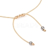 12Pcs 12 Style Natural & Synthetic Mixed Gemstone Chips Braided Bead Bracelets Set for Women BJEW-JB09333-3