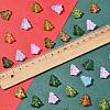 40Pcs Dyed & Heated Glass Beads GLAA-FS0001-88A-4