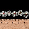 Handmade Millefiori Lampwork Beads Strands LAMP-G164-03N-4