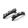 Fashion Double Layer Cloth Alligator Hair Clips Sets LS-PHAR-P005-26-6