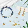 24Pcs Rack Plating Brass Pave Clear Cubic Zirconia Beads KK-TA0002-59-8