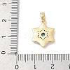 Brass Micro Pave Cubic Zirconia Pendants KK-Q030-04C-G-3