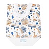 Hanukkah Theme Non-Woven Reusable Folding Gift Bags with Handle ABAG-NH0001-01F-2