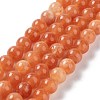 Dyed Natural Malaysia Jade Beads Strands G-G021-02A-12-2