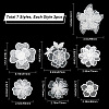 Gorgecraft 14Pcs 7 Style Lace Embroidery Sewing Fiber Ornaments DIY-GF0006-19-2