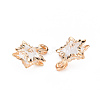 Rack Plating Eco-Friendly Iron Charms IFIN-Q133-012-NR-2
