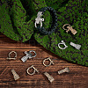 8 Sets 2 Colors Adjustable Alloy Screw Pin Shackle FIND-UN0003-72-2