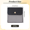 6Pcs PU Leather Jewelry Storage Bags with Iron Button ABAG-CL0001-22B-2