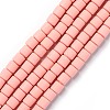 Handmade Polymer Clay Bead Strands CLAY-ZX006-01-14-2