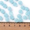 Imitation Jade Glass Seed Beads SEED-Z004-J8MM-04-4
