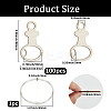 2 Bags Wood Thread Winding Boards AJEW-GF0011-68D-2