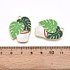 Alloy Enamel Pendants X-FIND-I014-07LG-3
