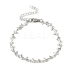 Women's 304 Stainless Steel Dolphin Link Chains Bracelets BJEW-G790-02P-4
