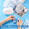 3 Rolls Polyester Chenille Wool Yarn OCOR-MB0001-06C-5
