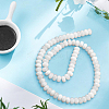 2 Strands Natural White Jade Beads Strands G-PA0002-02B-3