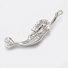Tibetan Style Alloy Big Pendants TIBEP-T052-31AS-RS-3