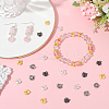 120Pcs 4 Colors Tibetan Style Alloy Beads FIND-SC0017-92A-3