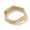 Ion Plating(IP) 304 Stainless Steel Finger Rings for Women RJEW-G315-02G-2