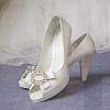 2Pcs Alloy Rhinestone Shoe Decoration AJEW-GO0001-87-7
