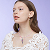 40Pcs 10 Colors 201 Stainless Steel Filigree Pendants STAS-GA0001-78-5