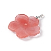 Watermelon Stone Glass Big Pendants G-B040-01P-14-4