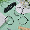 16Pcs Waxed Cotton Cord Braided Adjustable Bracelet Makings AJEW-FG0004-71A-5