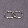 316L Surgical Stainless Steel Hoop Cartilage Earrings WGB51CA-36-1