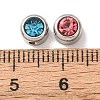 304 Stainless Steel Rhinestone Beads SA-CBAAA8B-03P-2