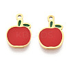 304 Stainless Steel Enamel Charms STAS-T065-52G-01-1