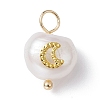 Natural Pearl Pendants PALLOY-JF02200-02-2