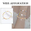 480Pcs 8 Colors Dyed Natural Malaysia Jade Rondelle Beads Strands G-NB0002-88-6