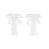 Natural Quartz Crystal Coconut Tree Pendants G-N342-02J-2