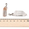 Natural Quartz Crystal Pendants G-K377-01P-3