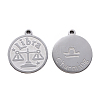 Non-Tarnish 201 Stainless Steel Pendants STAS-R106-03-2