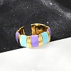 304 Stainless Steel Adjustable Cuff Rings RJEW-Q015-02G-C-1