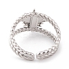 Sun 304 Stainless Steel Open Cuff Rings RJEW-G314-04P-4