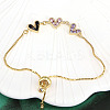 Adjustable Box Chain Slider Bracelets FS-WG29C47-04-1